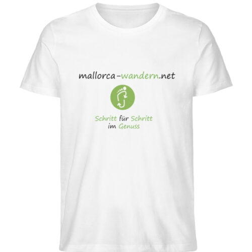 Organic Herren Shirt "mallorca-wandern" - Herren Premium Organic Shirt-3